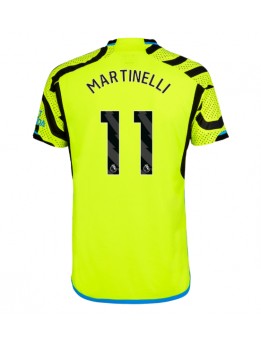 Billige Arsenal Gabriel Martinelli #11 Bortedrakt 2023-24 Kortermet